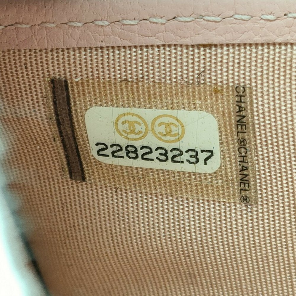 Chanel Zippy Wallet Coco Mark Pinks Leather - Picture 9 of 9